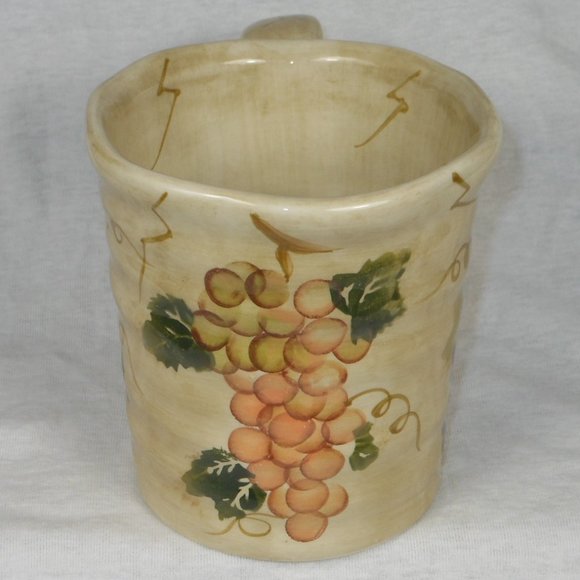 hand painted coffee mug. Table Tops unlimited CABERNET - Picture 3 of 6